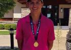 Rocky Willis received medal at Golf State Championship